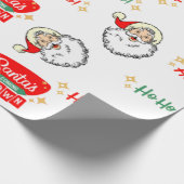 サンタ来ーは町へ ラッピングペーパー (角)