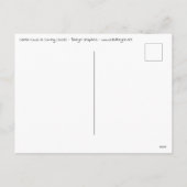 サンタ来ー牛だ! シーズンポストカード (裏面)