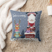 サンタ来ー クッション (ブランケット)