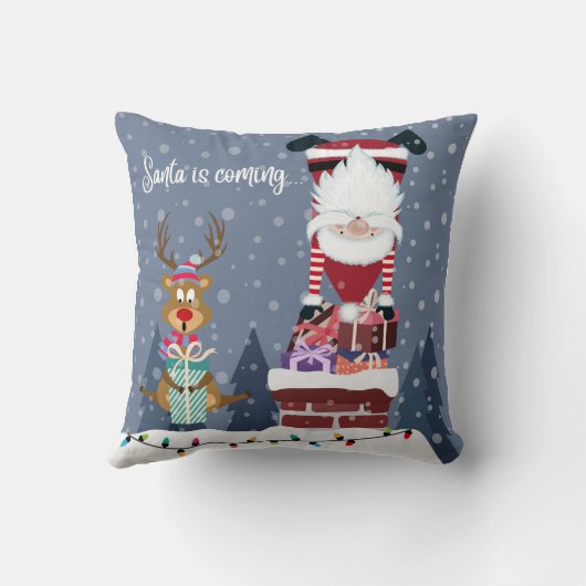 サンタ来ー クッション (裏面)