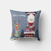 サンタ来ー クッション (正面)