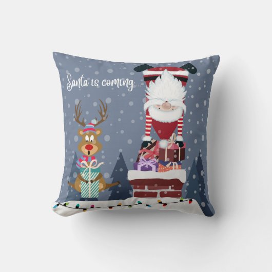 サンタ来ー クッション (正面)