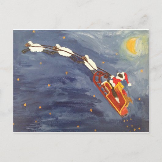 サンタ来ー ポストカード (正面)