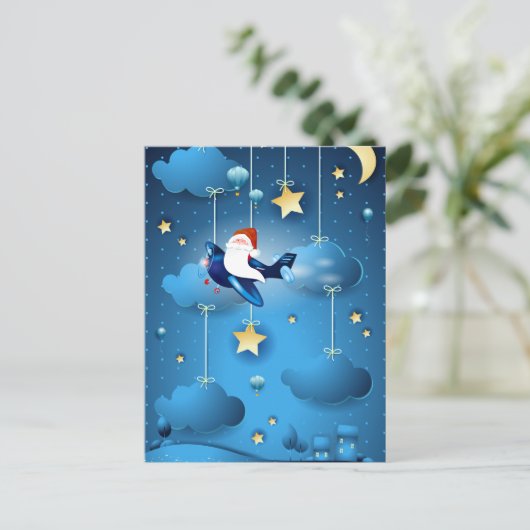 サンタ来ー ポストカード (スタンド正面)