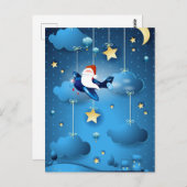 サンタ来ー ポストカード (正面/裏面)