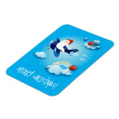 サンタ来ー マグネット (左側)