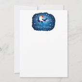 サンタ来ー 招待状 (裏面)