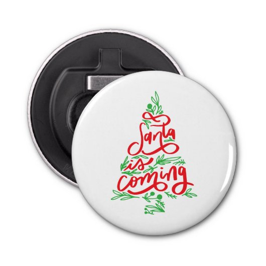 サンタ来ー 栓抜き (正面)