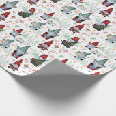 サンタ格言クリスマスツリーラッピング紙 ラッピングペーパー (角)