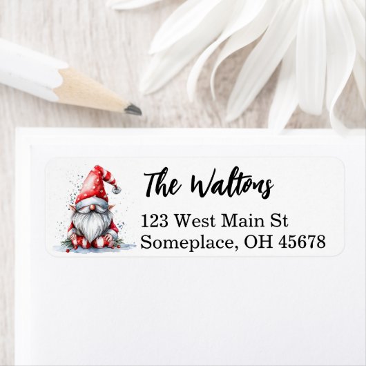 サンタ格言クリスマス ラベル (インサイチュ)