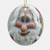 サンタ格言マスククリスマスツリーオーナメント セラミックオーナメント (左)