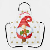 サンタ格言 エプロン (正面)