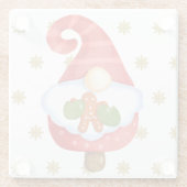 サンタ格言 ガラスコースター (裏面)