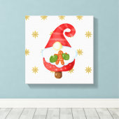 サンタ格言 キャンバスプリント (インサイチュ (ウッドフロア))