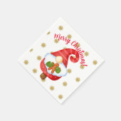 サンタ格言 スタンダードカクテルナプキン (角)