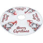 サンタ格言 ブラッシュドポリエステルツリースカート (アングル)