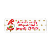 サンタ格言 ラベル (正面)