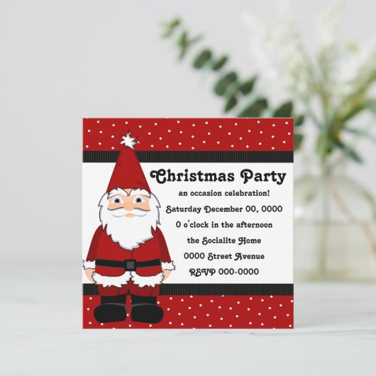 サンタ格言 招待状 (スタンド正面)