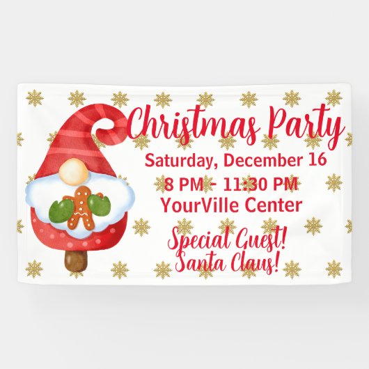 サンタ格言 横断幕 (横)