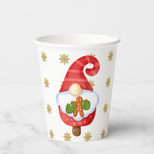 サンタ格言 紙コップ (裏面)