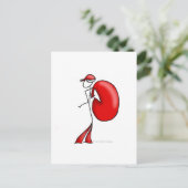 サンタ棒姿 シーズンポストカード (スタンド正面)