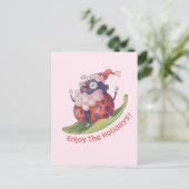 サンタ楽しむザホリデイズ ポストカード (スタンド正面)