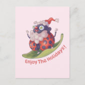 サンタ楽しむザホリデイズ ポストカード (正面)