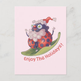 サンタ楽しむザホリデイズ ポストカード