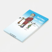 サンタ死体おもしろいゾンビ漫画 ポストイット (アングル)