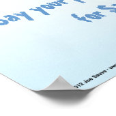 サンタ死体ゾンビ漫画ポスター ポスター (角)