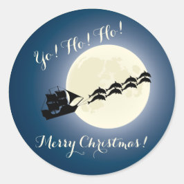 サンタ海賊船ドルフィンクリスマスホリデー付き ラウンドシール