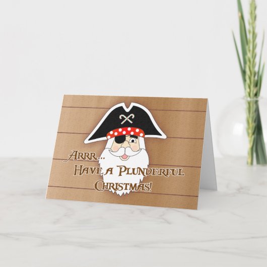 サンタ海賊 シーズンカード (正面)