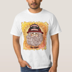 サンタ消防士 Tシャツ