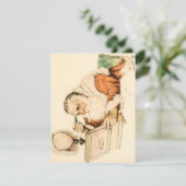 サンタ準備 – Norman Rockwell シーズンカード (スタンド正面)