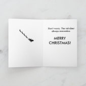 サンタ無くなったカード シーズンカード (内部)