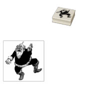 サンタ熱狂するゴ ラバースタンプ (押印)