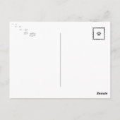 サンタ爪はがき付きパーフェクトスロープ滑走 ポストカード (裏面)