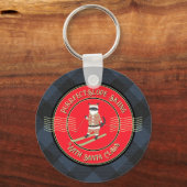 サンタ爪キーチェーン付きパーフェクトスロープ キーホルダー (正面)