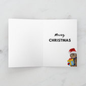 サンタ爪クリスマスカード シーズンカード (内部)