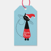 サンタ爪クリスマスギフトタグ ギフトタグ (正面)