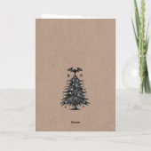 サンタ爪 カード (裏面)