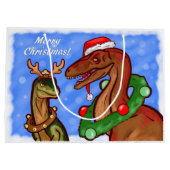 サンタ爪 ラージペーパーバッグ (裏面)