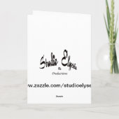 サンタ犬 シーズンカード (裏面)