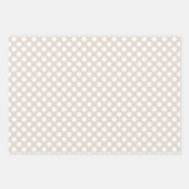 サンタ猫かわいいペット子猫クリスマスパターン ラッピングペーパーシート (正面3)