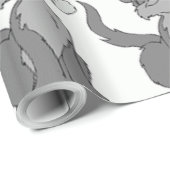 サンタ猫 ラッピングペーパー (ロールコーナー)