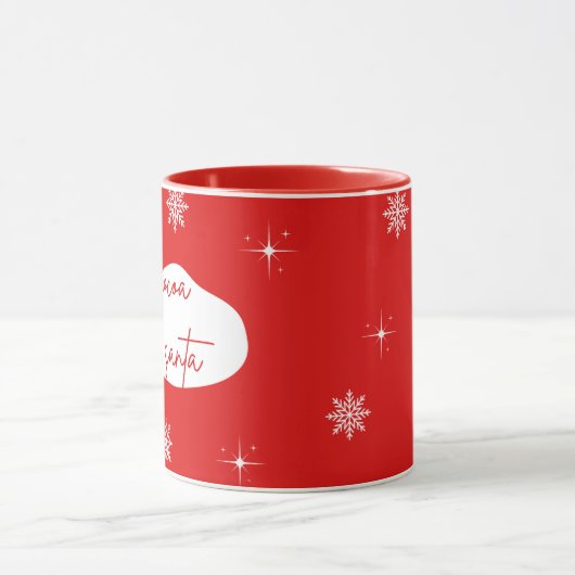 サンタ用ココア マグカップ (中央)