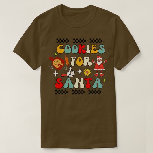サンタ用Cookie Tシャツ (デザイン正面)