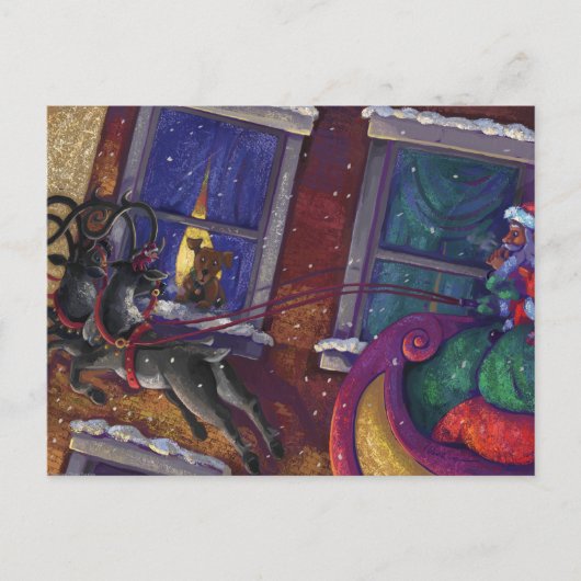 サンタ目撃 シーズンポストカード (正面)