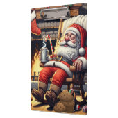サンタ眠るクリスマス クリップボード (左)