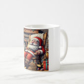 サンタ眠るクリスマス コーヒーマグカップ (正面右)